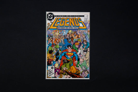Legends, #2 of 6 Part Mini Series, DC Comics, 1986
