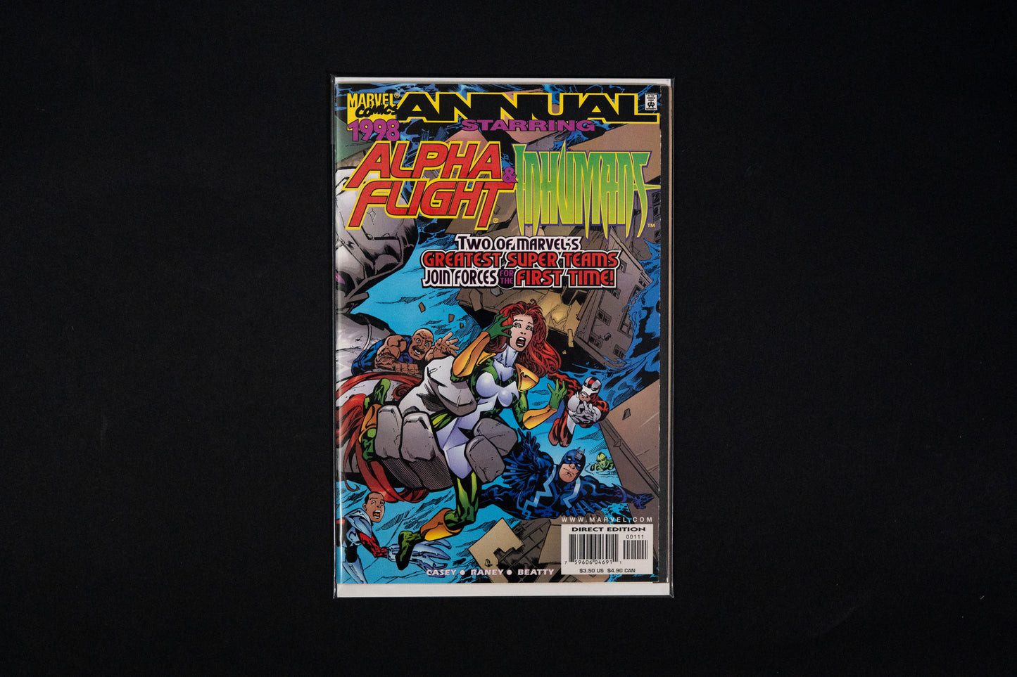 Alpha Flight & Inhumans, 1998 Annual, Marvel Comics, 1998