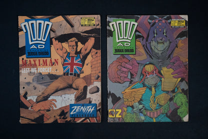 2000 AD #353 524 540 557 558 & 559 [1984 1987 1988] Vintage UK Comic Job Lot