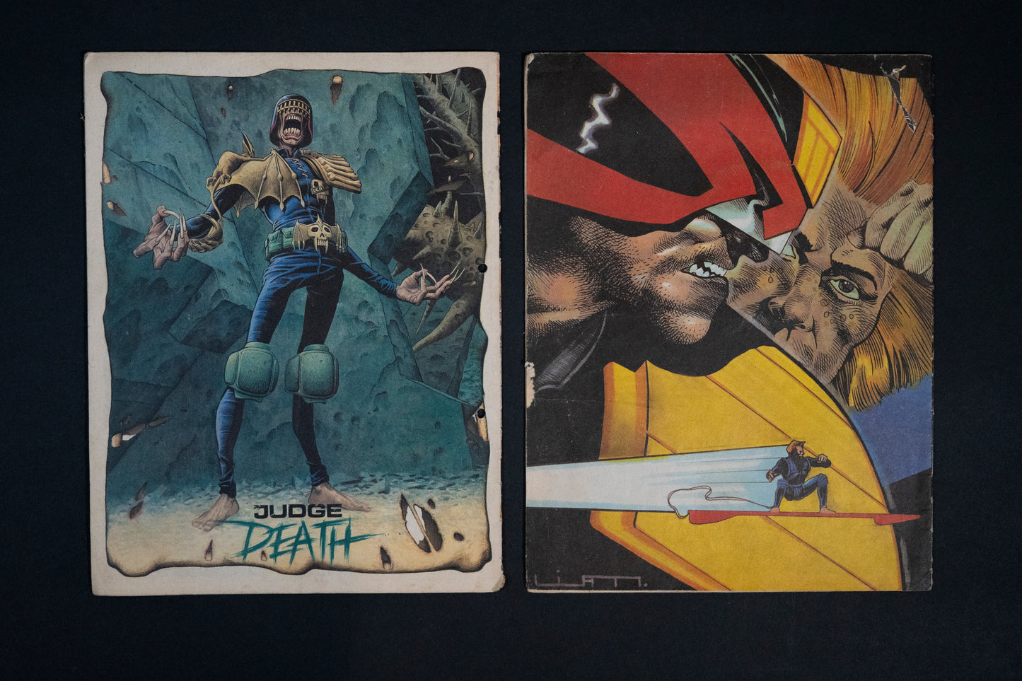 2000 AD #353 524 540 557 558 & 559 [1984 1987 1988] Vintage UK Comic Job Lot