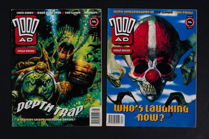 2000 AD #884-#891 [1994] Vintage UK Comic Job Lot