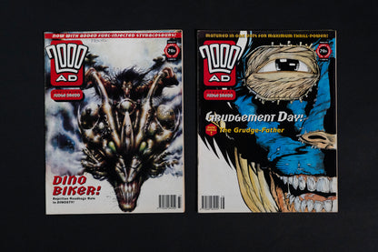 2000 AD #877-#881 [1994] Vintage UK Comic Job Lot