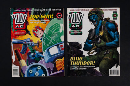 2000 AD #877-#881 [1994] Vintage UK Comic Job Lot