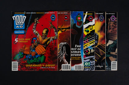 2000 AD #865 866 867 868 870 & 872 [1993 1994] Vintage UK Comic Job Lot
