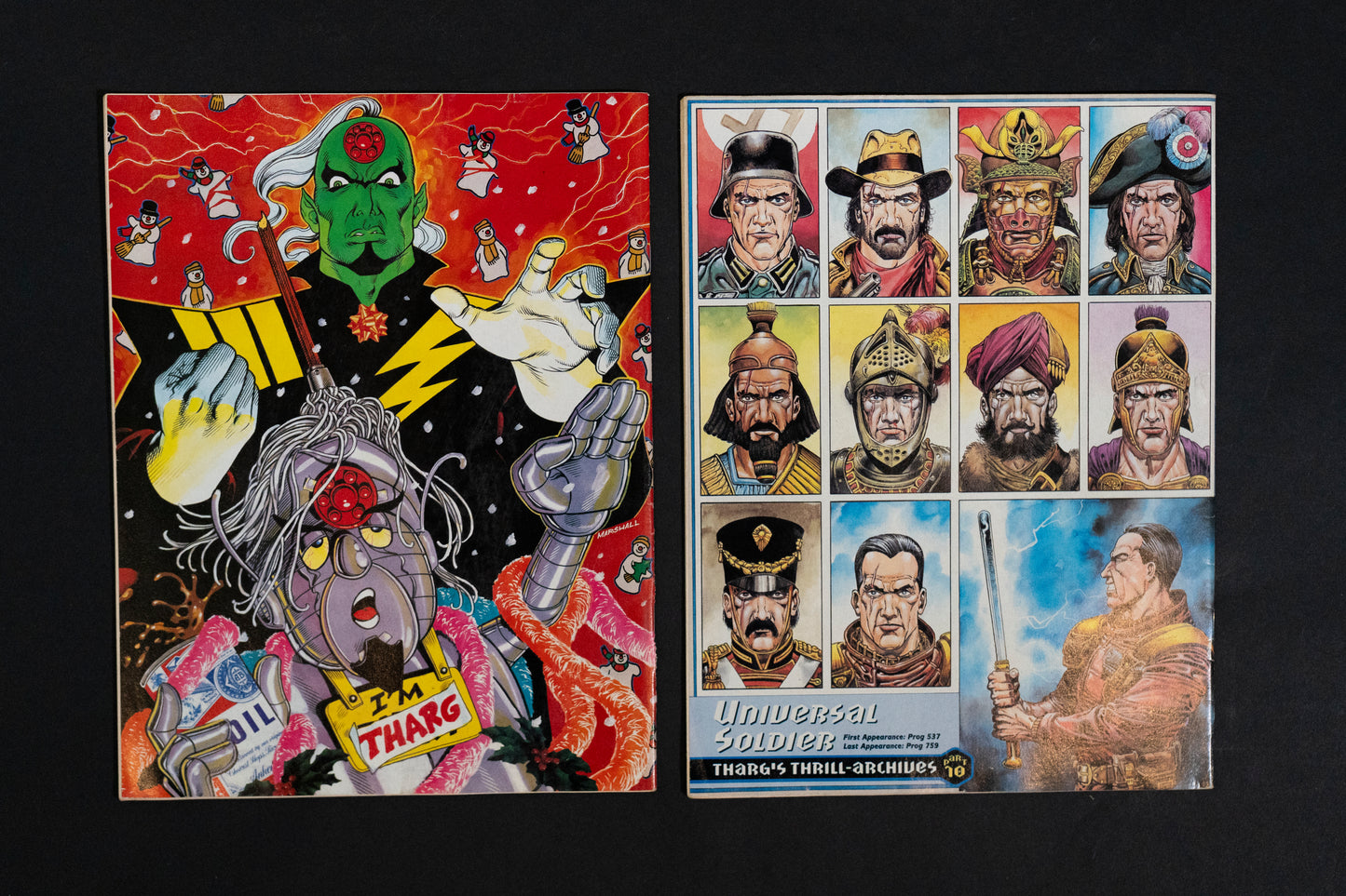 2000 AD #865 866 867 868 870 & 872 [1993 1994] Vintage UK Comic Job Lot