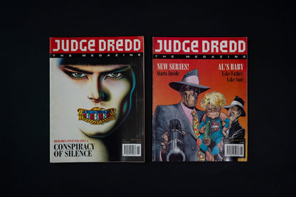Judge Dredd #15 16 20 & 28 magazine Job Lot [1992]