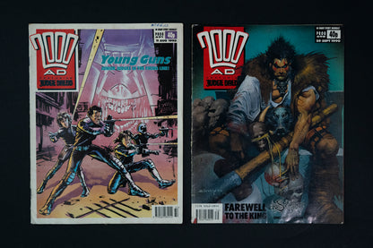 2000 AD #674 689 691 698 699 & 1001 Vintage UK Comic Job Lot