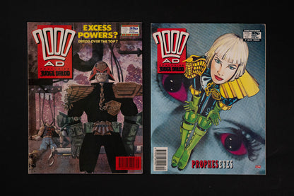 2000 AD #646 647 648 649 651 & 662 [1989 1990] Vintage UK Comic Job Lot