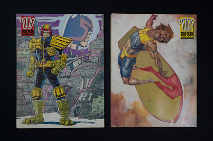 2000 AD #646 647 648 649 651 & 662 [1989 1990] Vintage UK Comic Job Lot