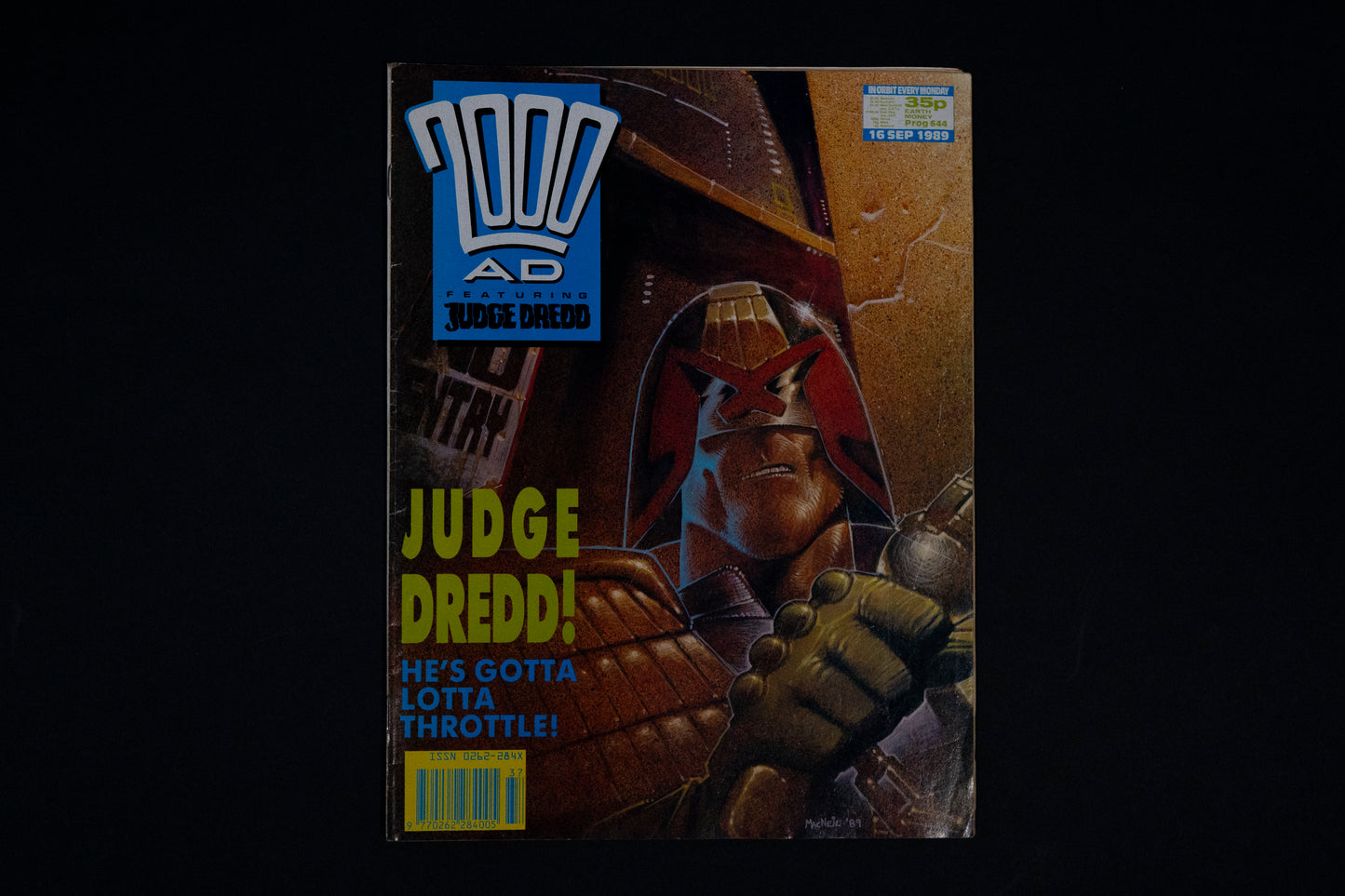 2000 AD #631 634 635 641 642 643 & 644 [1989] Vintage UK Comic Job Lot