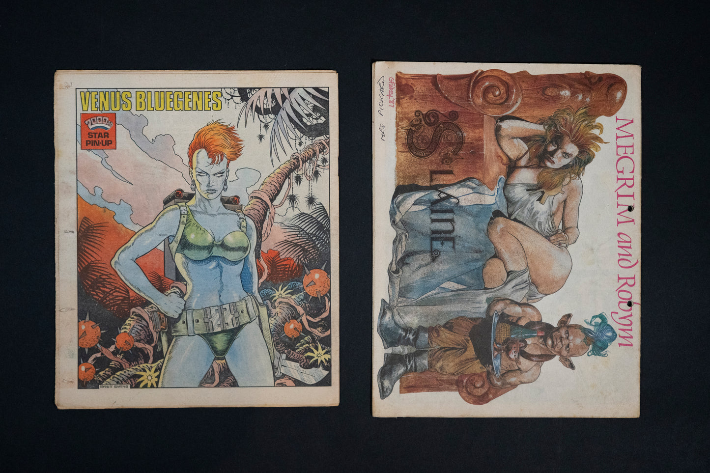 2000 AD #353 524 540 557 558 & 559 [1984 1987 1988] Vintage UK Comic Job Lot