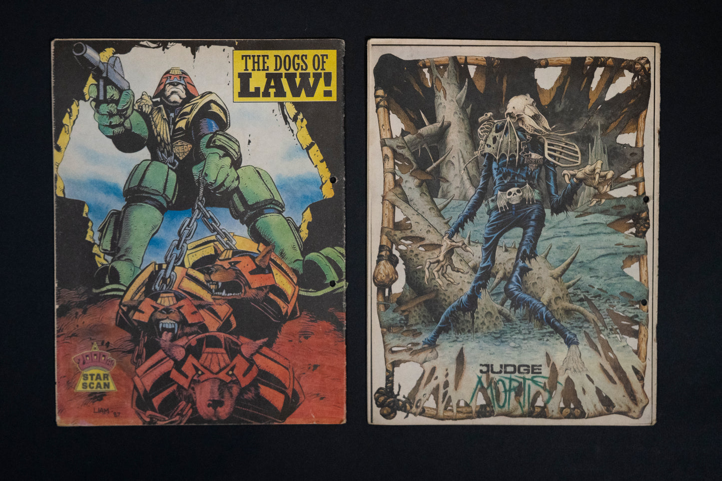 2000 AD #353 524 540 557 558 & 559 [1984 1987 1988] Vintage UK Comic Job Lot