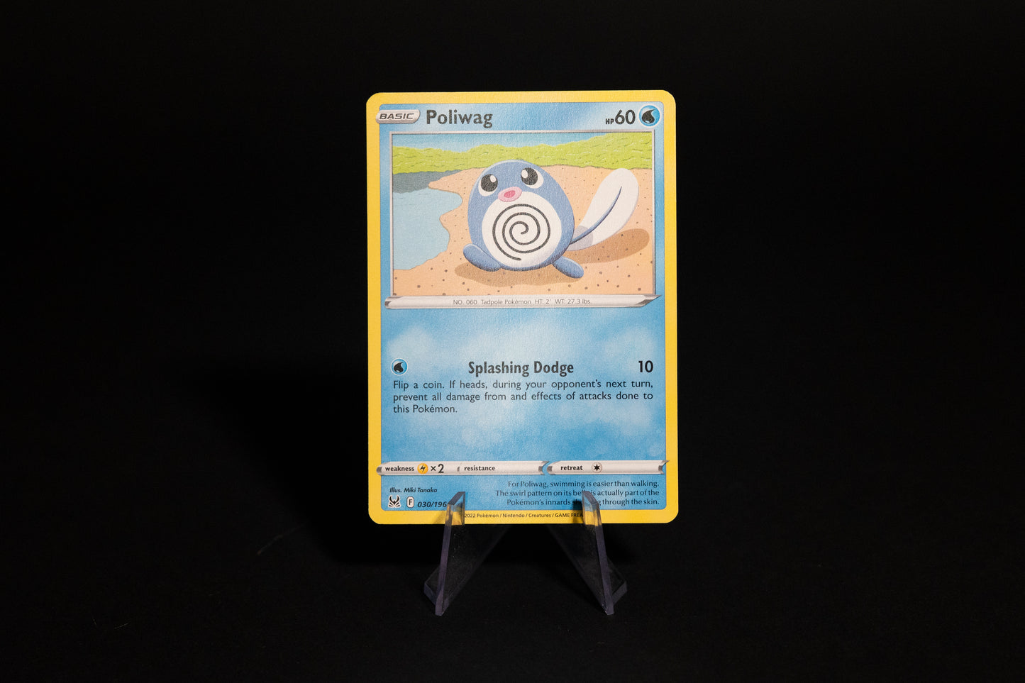 030/196, Poliwag, Pokemon, Lost Origin 2022, Common, Ungraded, English