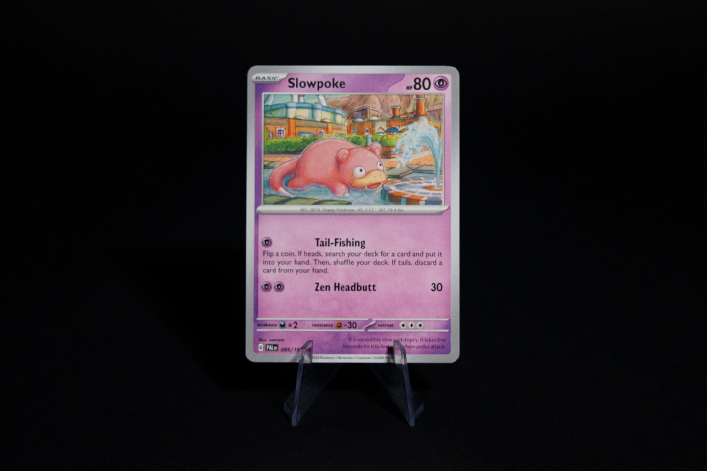 085/193, Slowpoke, Pokemon, Scarlet & Violet, Paldea Evolved, 2023, Common, Ungraded, English