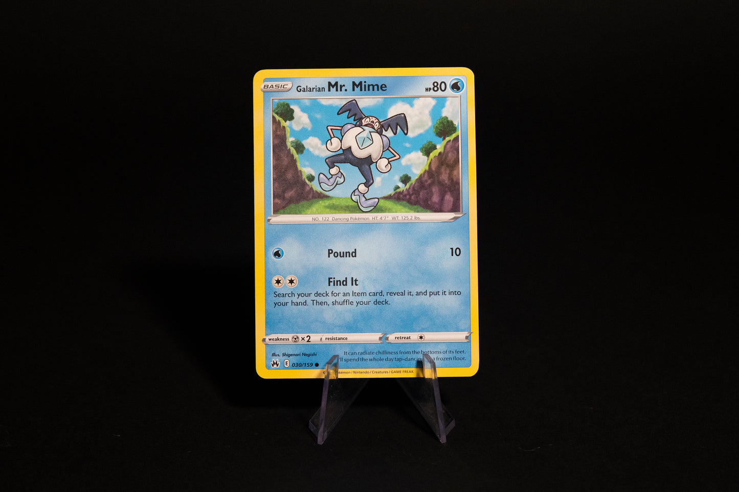 030/159, Mr. Mime, Pokemon, Crown Zenith, 2023, Common, Ungraded, English