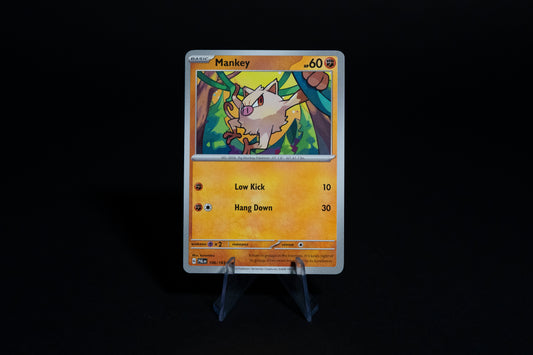 106/193, Mankey, Pokemon, Scarlet & Violet, Paldea Evolved, 2023, Common, Ungraded, English