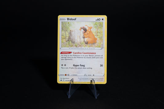 111/159, Bidoof, Pokemon, Crown Zenith, 2023, Common, Ungraded, English