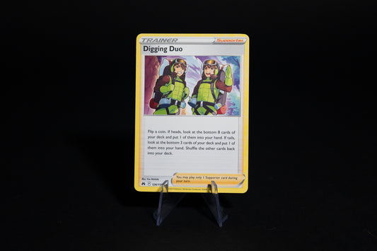 126/159, Digging Duo, Pokemon, Crown Zenith, 2023, Uncommon, Ungraded, English