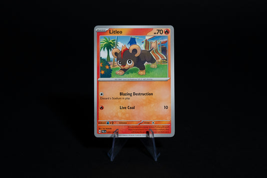 031/193, Litleo, Pokemon, Scarlet & Violet, Paldea Evolved, 2023, Common, Ungraded, English