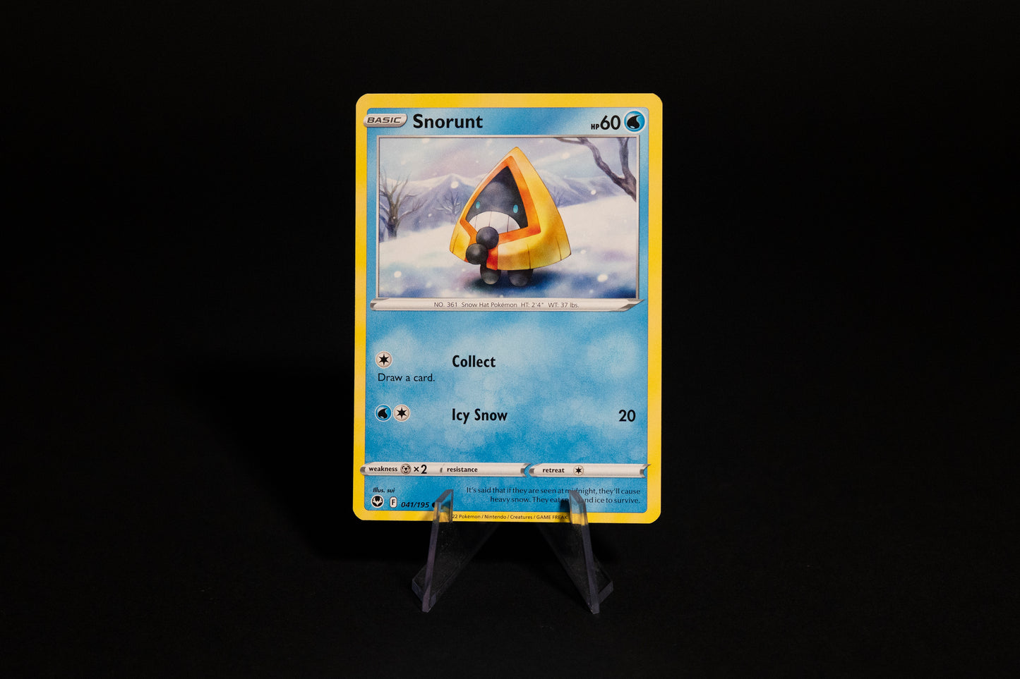 041/195, Snorunt, Pokemon, Silver Tempest, 2022, Common, Ungraded, English