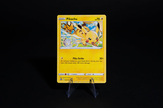 049/195, Pikachu, Pokemon, Silver Tempest, 2022, Common, Ungraded, English