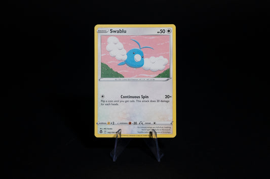 142/195, Swablu, Pokemon, Silver Tempest, 2022, Common, Ungraded, English