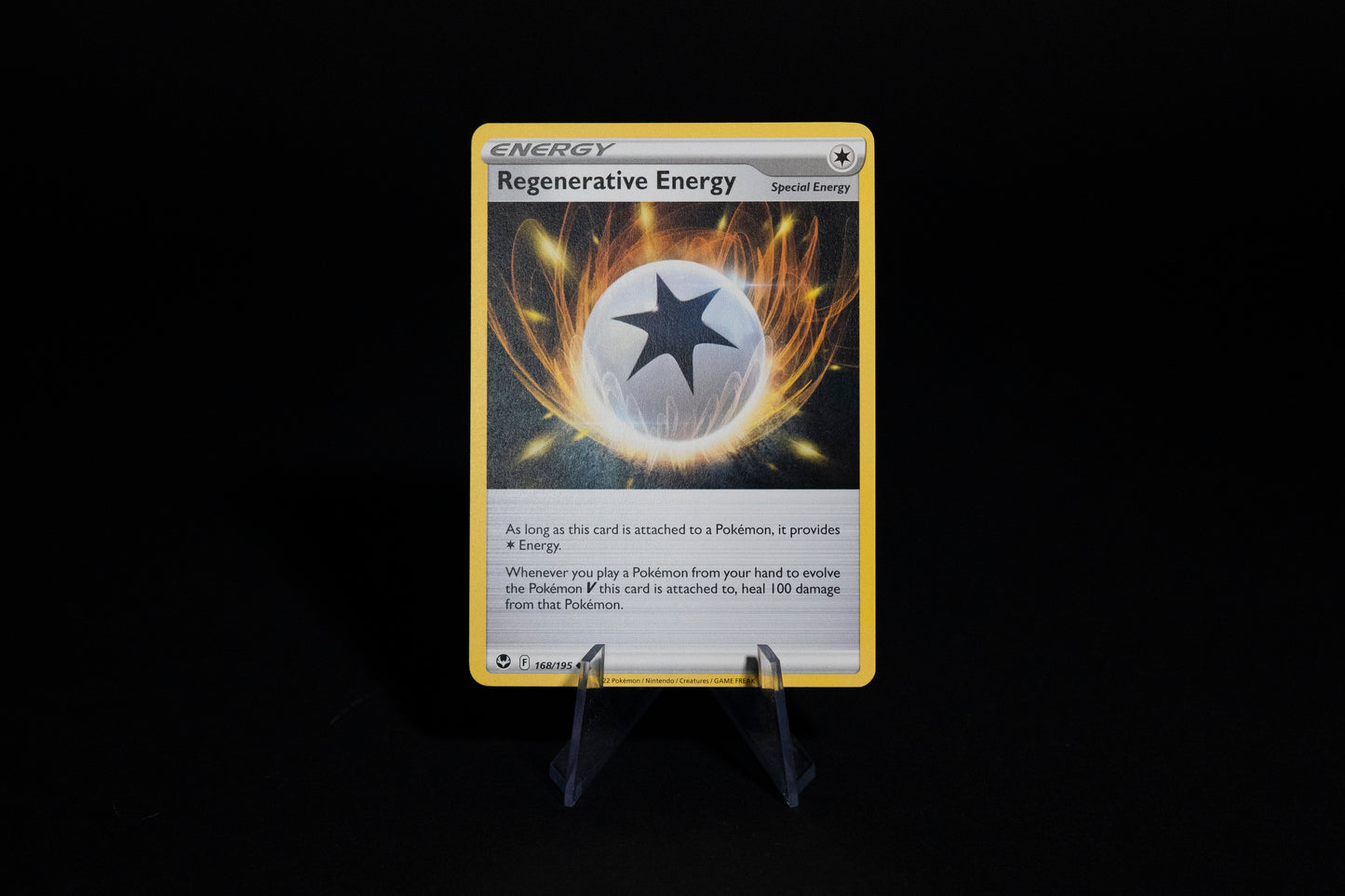 168/195, Regenerative Energy, Pokemon, Silver Tempest, 2022, Uncommon, Ungraded, English