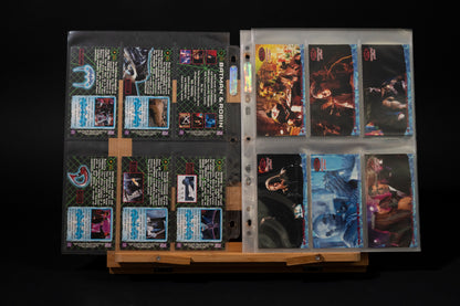 Batman & Robin Widevision Trading Cards, Skybox, 1997, Complete Base Set (1-70) in binder pages