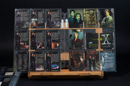 The X-Files Season 1 Trading Cards, Topps, 1996, Complete Base Set (1-72) PLUS i3 i4 X1 X2 X3 X4 in binder pages