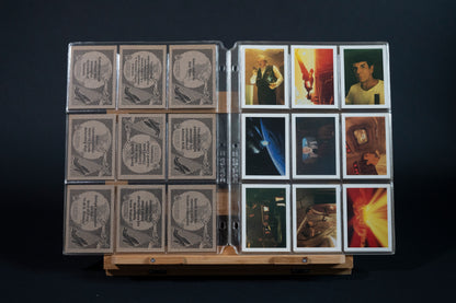 Star Trek IV : The Voyage Home Trading Cards, FTCC, 1987, Complete Set (1-60 Base set) in binder pages