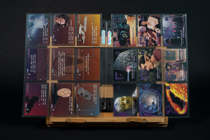 30 Years of Star Trek : Phase Three Trading Cards, Skybox, 1996, Card Bundle including Blueprint Poster Chase Set in Binder Pages (84 cards)