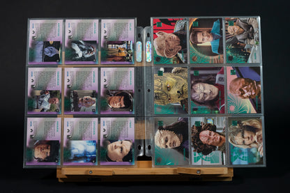 30 Years of Star Trek : Phase Two Trading Cards, Skybox, 1996, Card Bundle in Binder Pages (63 cards)