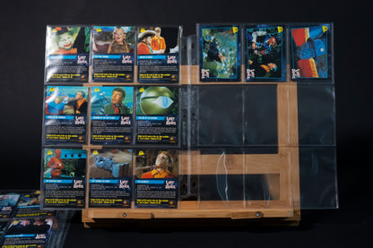 Lost in Space Trading Cards, Australian Video Card Set, 1966 TV Series [1996], Complete Set (1-30) in binder pages