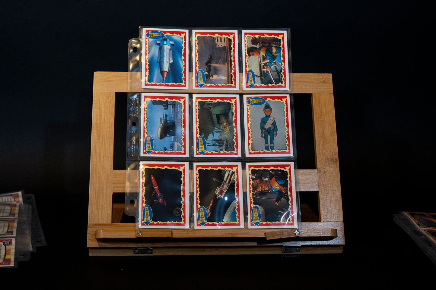 Stingray Thunderbirds Captain Scarlet Trading Cards, Topps, 1993, Complete Set (66 cards in binder pages), English