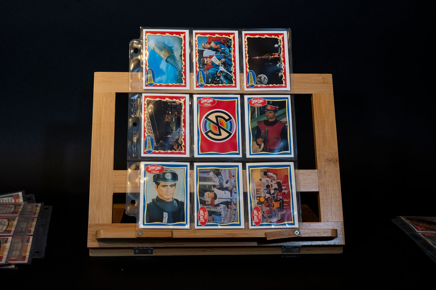 Stingray Thunderbirds Captain Scarlet Trading Cards, Topps, 1993, Complete Set (66 cards in binder pages), English