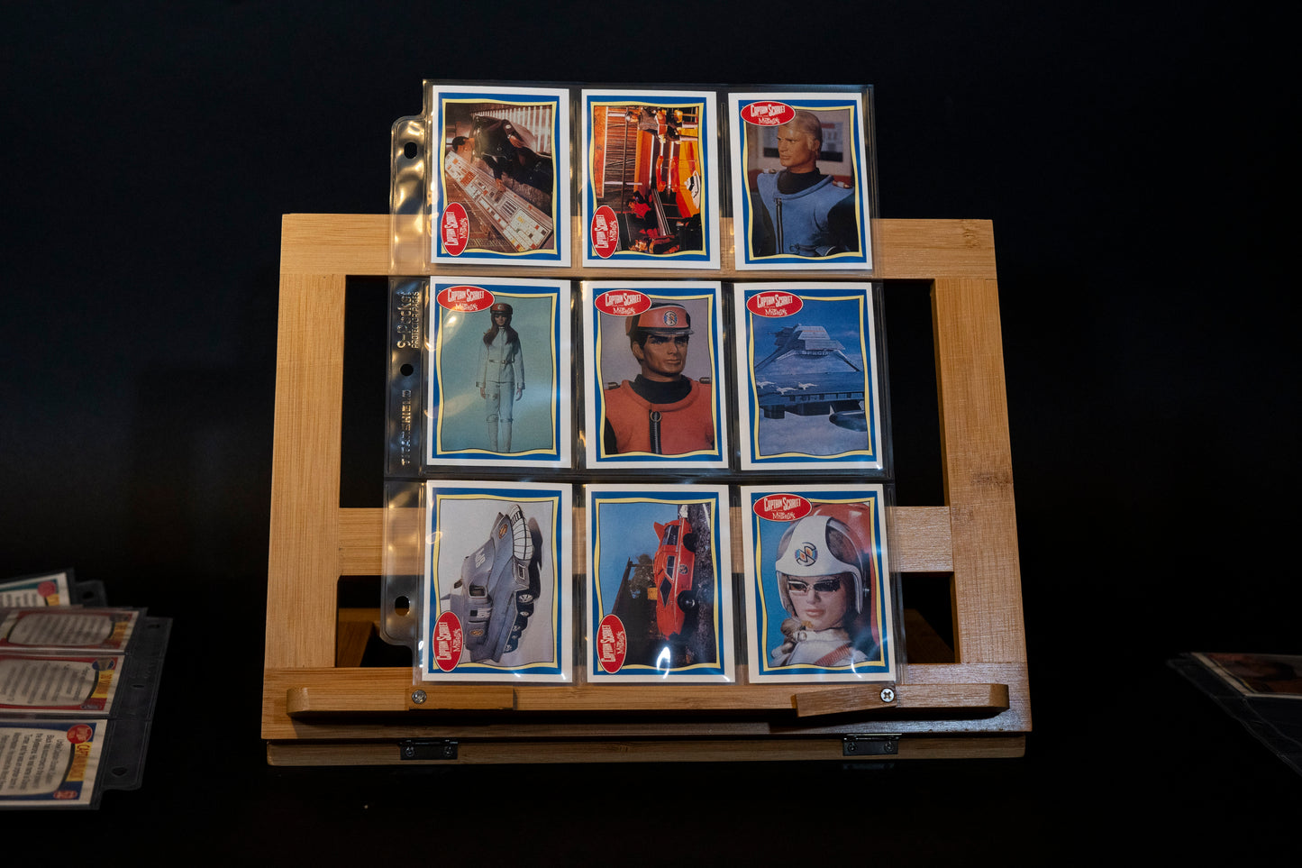 Stingray Thunderbirds Captain Scarlet Trading Cards, Topps, 1993, Complete Set (66 cards in binder pages), English