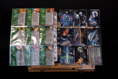 Star Trek Master Series Trading Cards, Skybox, 1993, Complete Base Set  (90 cards in binder pages - NO SPECTRA CARDS)