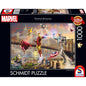 1000pc Jigsaw - Thomas Kinkade: Marvel Avengers Iron Man - New Boxed