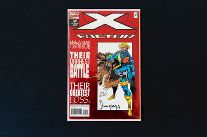 *Signed* Jan Duursema - X Factor, #100, Marvel Comic, 1994 - Limited 713/10,000