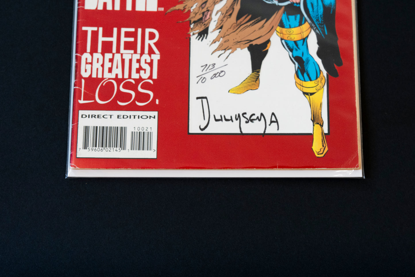 *Signed* Jan Duursema - X Factor, #100, Marvel Comic, 1994 - Limited 713/10,000