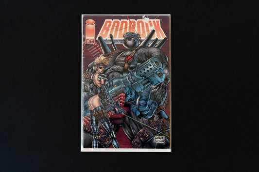 *Signed* Rob Liefeld - Badrock, #1b, Image Comics