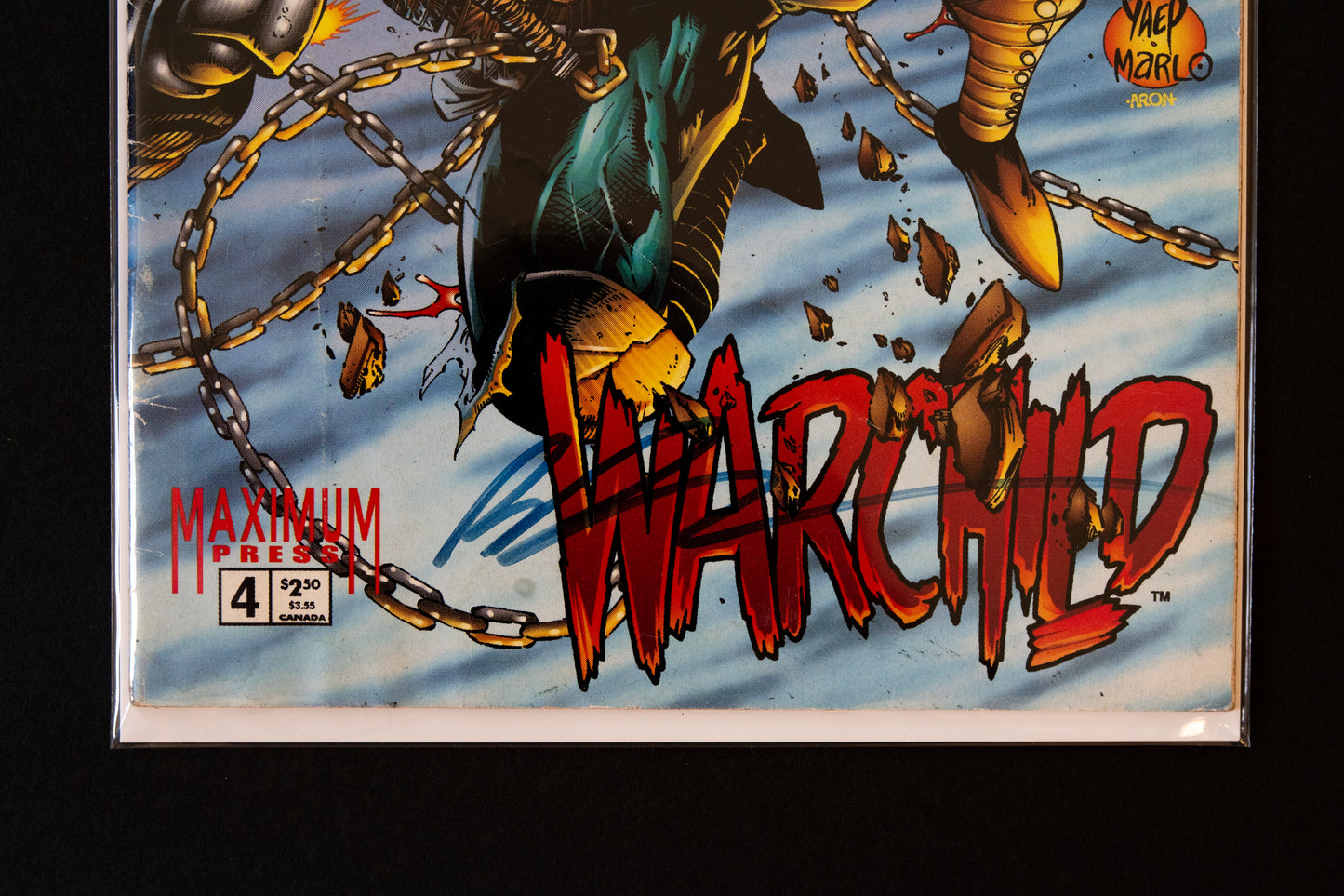 *Signed* Rob Liefeld - Warchild, #4a, Maximum Press Comics, 1995