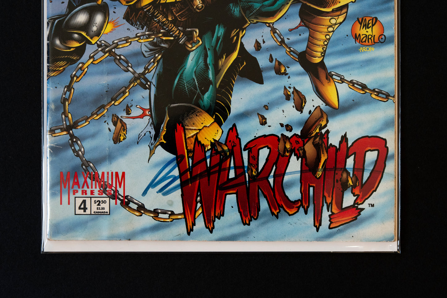 *Signed* Rob Liefeld - Warchild, #4a, Maximum Press Comics, 1995