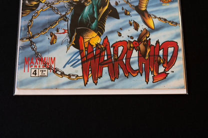 *Signed* Rob Liefeld - Warchild, #4a, Maximum Press Comics, 1995