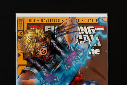 *Signed* Rob Liefeld - Fighting American, Rules of the Game, #2 Comic Craft, 1997