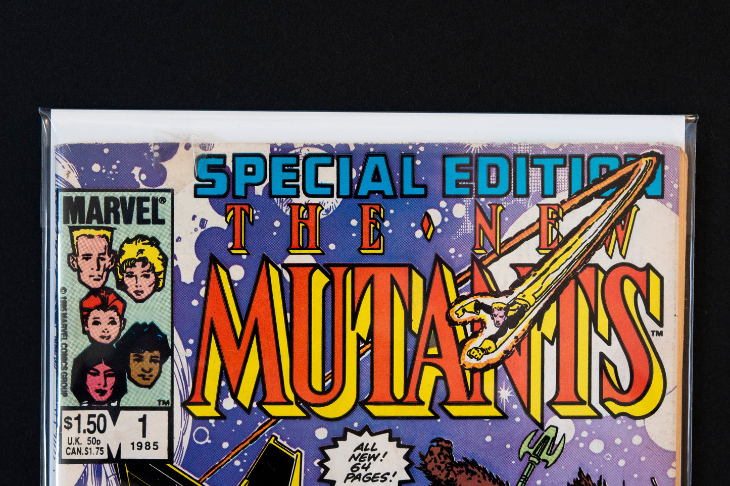 *Signed* Arthur Adams - The New Mutants, Special Edition #1, Marvel Comics, 1985