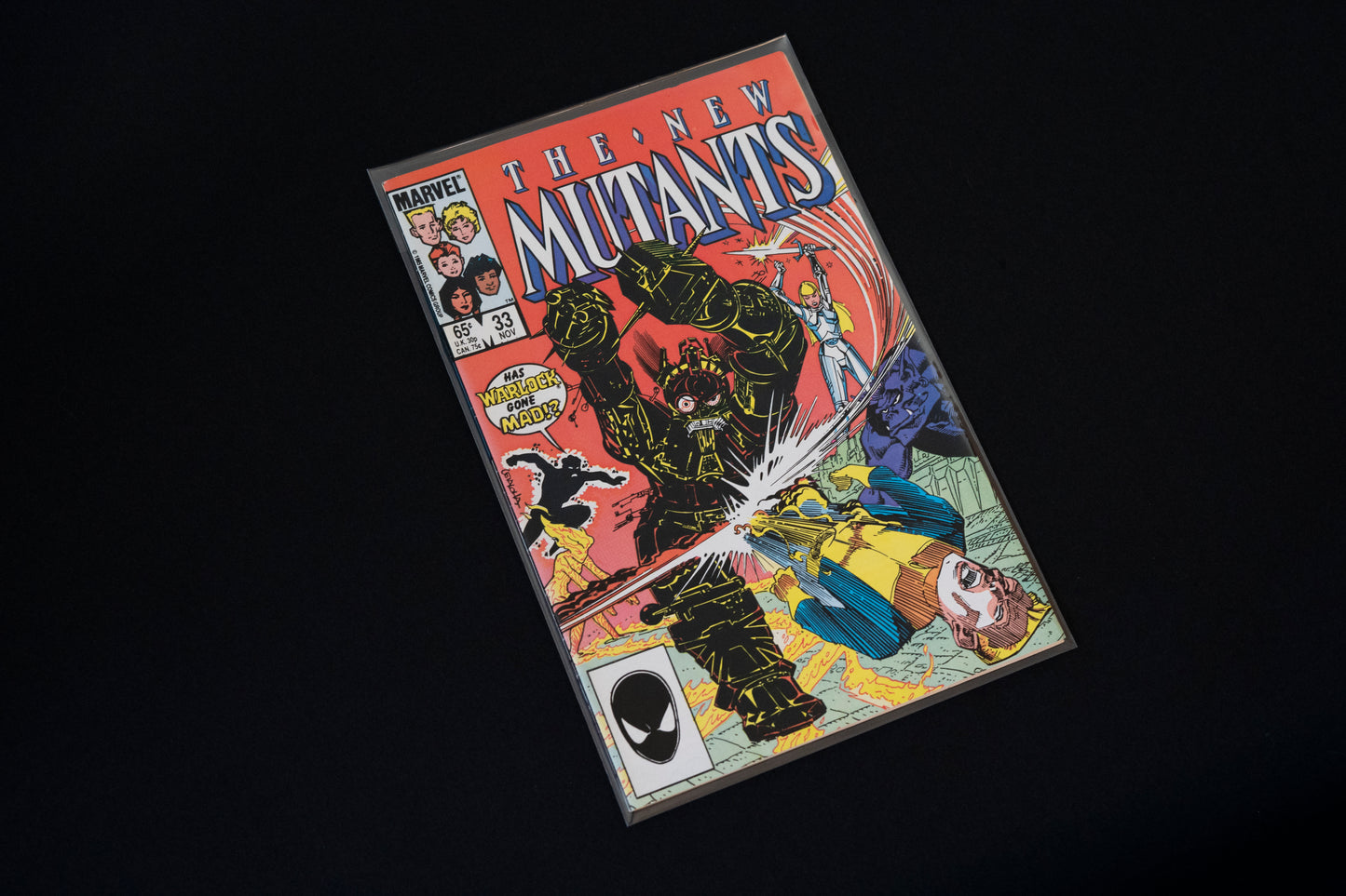 The New Mutants,Vol.1 #33, Marvel Comics, 1985