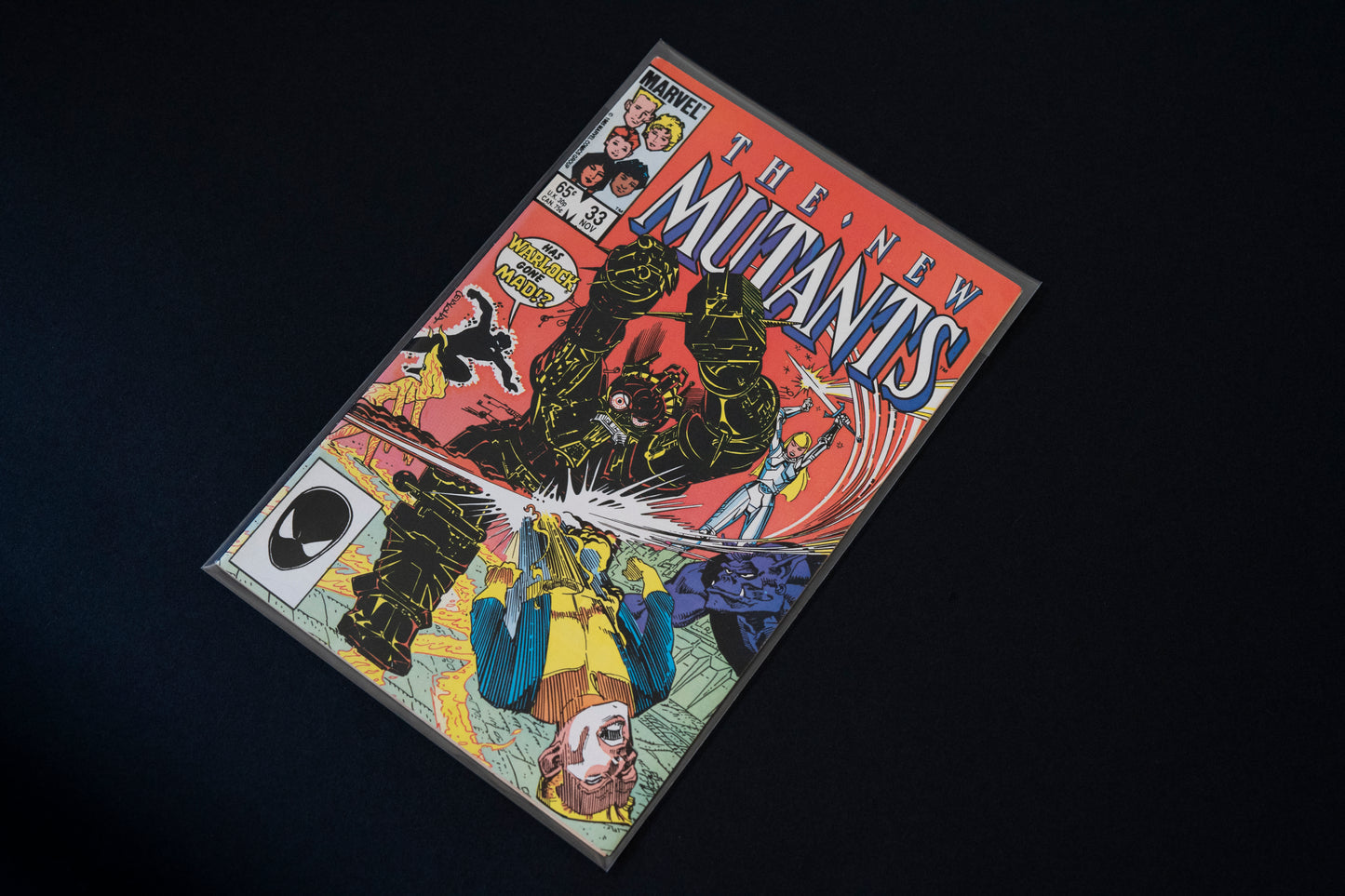 The New Mutants,Vol.1 #33, Marvel Comics, 1985