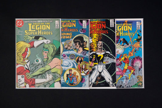 Legion of Super-Heroes, #351 352 353 & 354, DC Comics, 1987