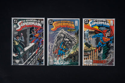 Adventures of Superman, #424-510 Run, DC Comics, 1987-1994